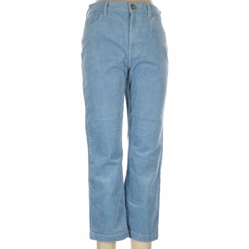 🆕 LOFT Light Blue Straight Leg Corduroy Pants, size 30/ 10US Petite